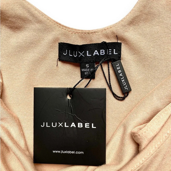 NWT JLUXLABEL Sleeveless Stretch Bodycon Dress - Picture 2 of 4